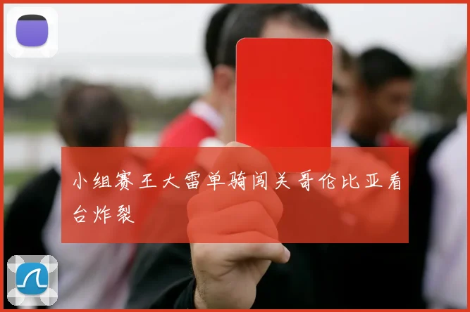 小组赛王大雷单骑闯关哥伦比亚看台炸裂